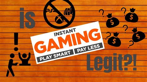 instant gaming scam